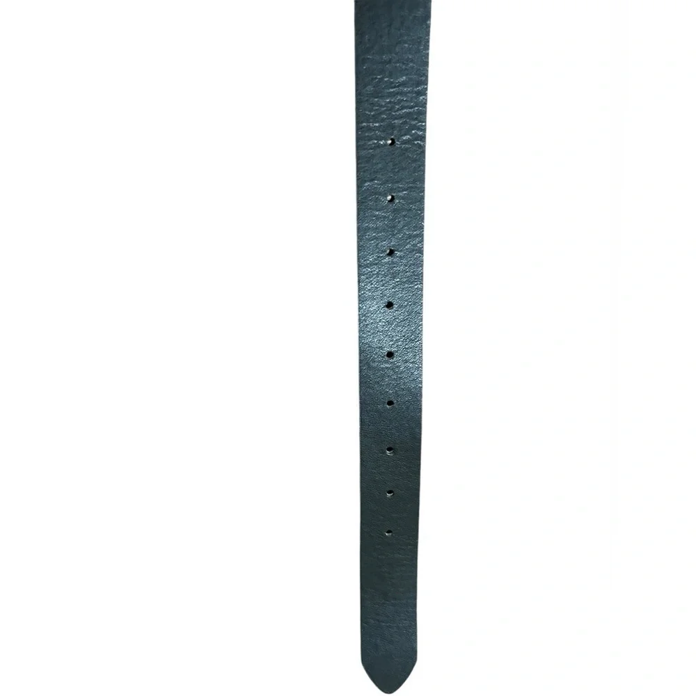 Black Belt with Silver Buckle XS